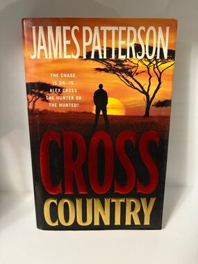 📚 3/$25 📚 James Patterson Cross Country Hardcover Book
